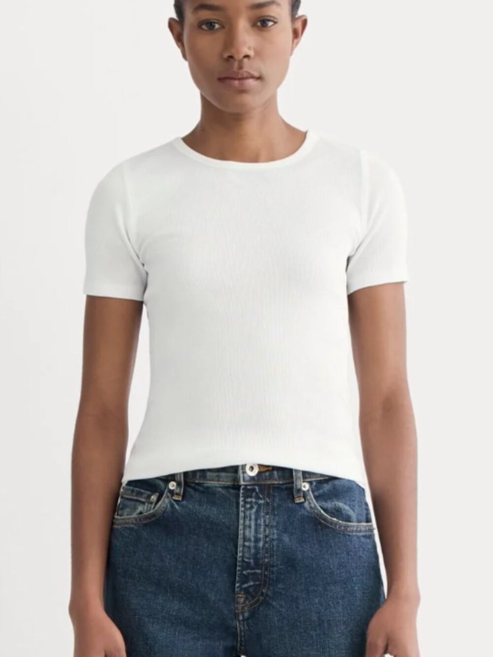 Everlane The Luxe Rib Crew | Various Colors | Medium